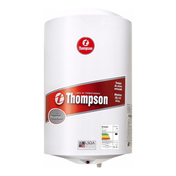 Termotanque Eléctrico Thompson Cilíndrico 60l Blanco 60l 230 - Imagen 2