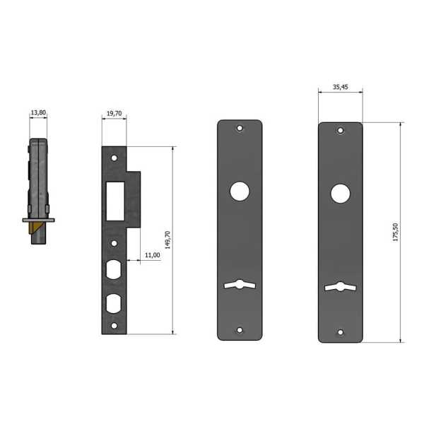 Cerradura Star Original 210s - Imagen 2
