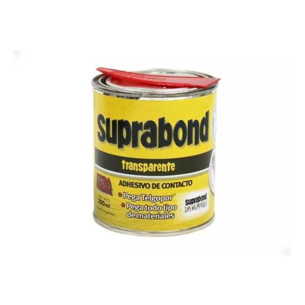 Adhesivo Suprabond Transparente Extra Fuerte En Lata 250ml - Imagen 5