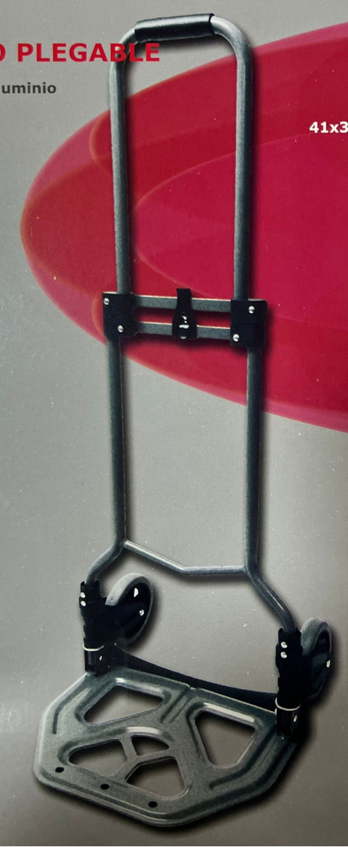 Carro Plegable En Aluminio 120kg 49x53x106cm Maria - Imagen 3