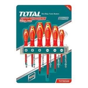 Set Destornilladores Electricos 6 Piezas Total Thtis566