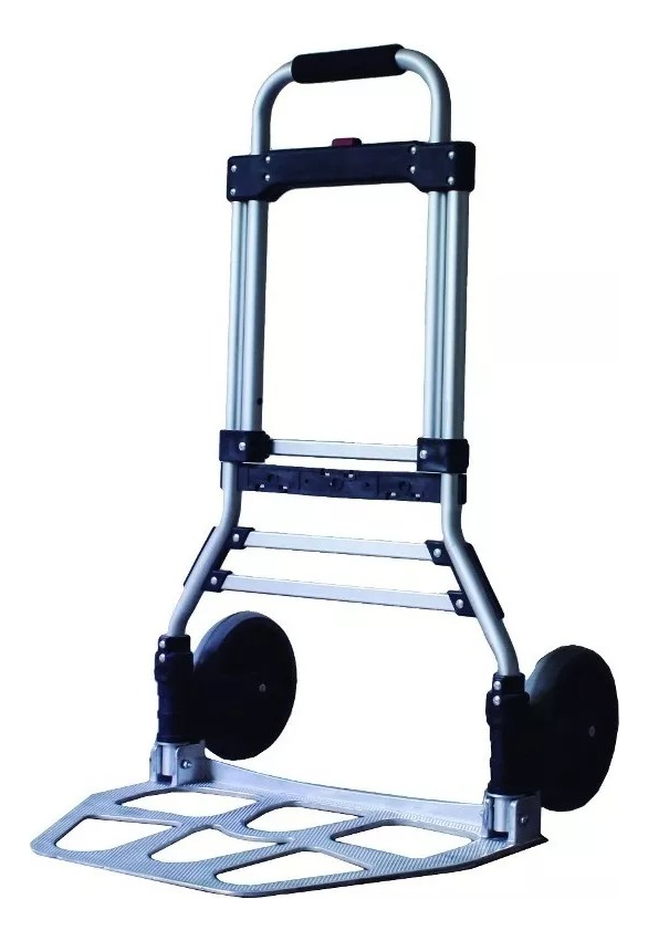 Carro Plegable En Aluminio 120kg 49x53x106cm Maria - Imagen 2