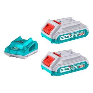Pack 2 Baterías 2ah 20v + Cargador Inteligente Total Maria