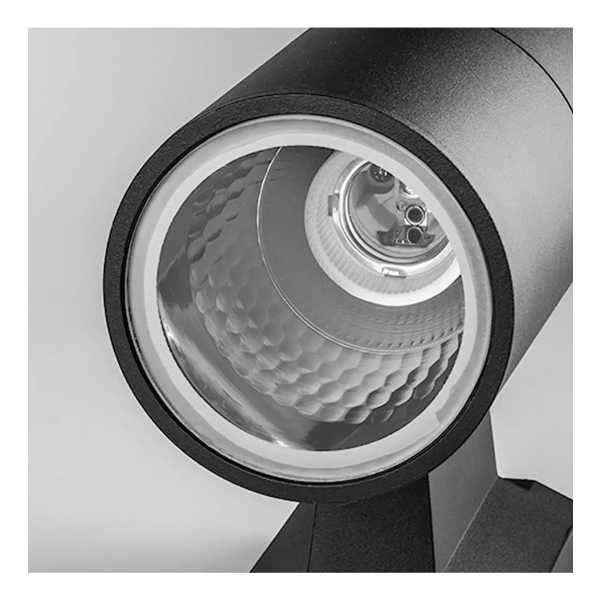 Set X2 Foco Pared Aplique Exterior Lampara Bidireccional - Imagen 2