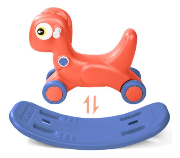 Buggy Mecedor Para Niños Dino 2 En 1 - Image 2