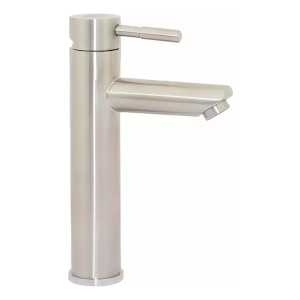 Grifería Monocomando Lavatorio Rimontti Satinado Palito 27cm