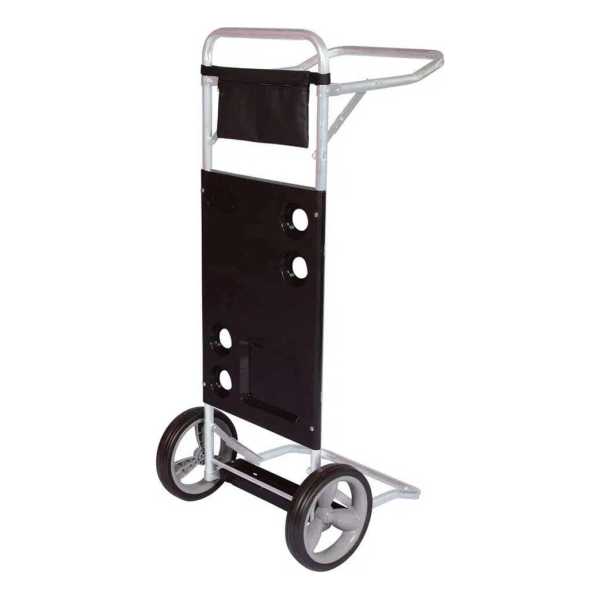 Carrito De Playa De Aluminio Negro De Hasta 15 Kg 002595
