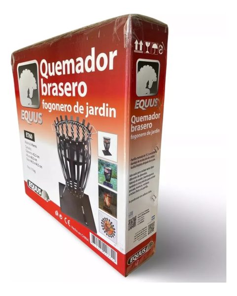 Quemador Brasero Fogonero De Jardin Equus - Image 2