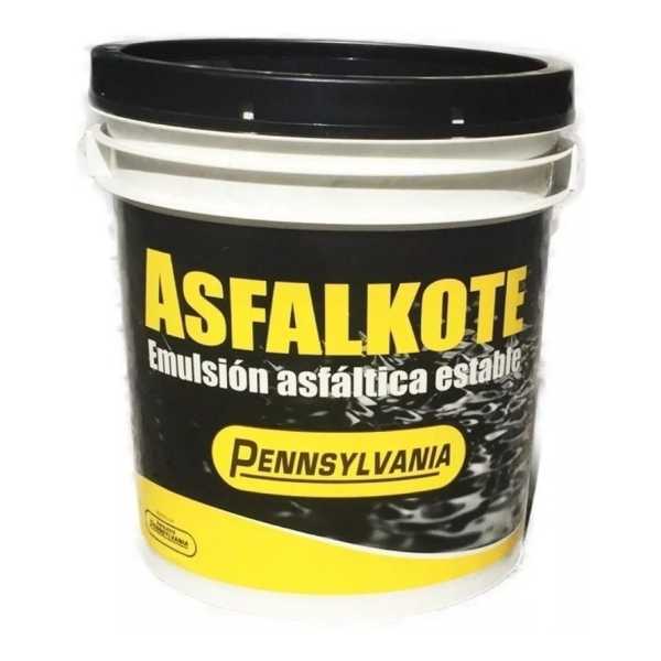 Emulsión Asfáltica Impermeabilizante Asfalkote 4 Kg