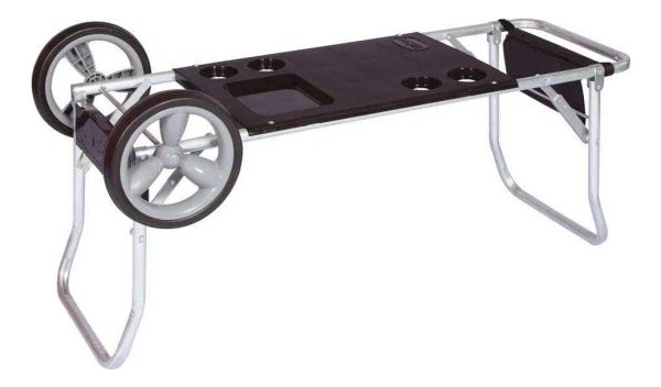 Carrito De Playa De Aluminio Negro De Hasta 15 Kg 002595 - Imagen 6