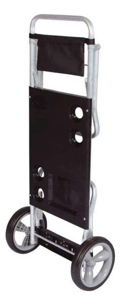 Carrito De Playa De Aluminio Negro De Hasta 15 Kg 002595 - Imagen 3
