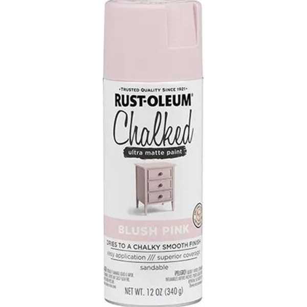 Pintura Aerosol Tizado Rosa Pálido Chalked 340g Rust Oleum