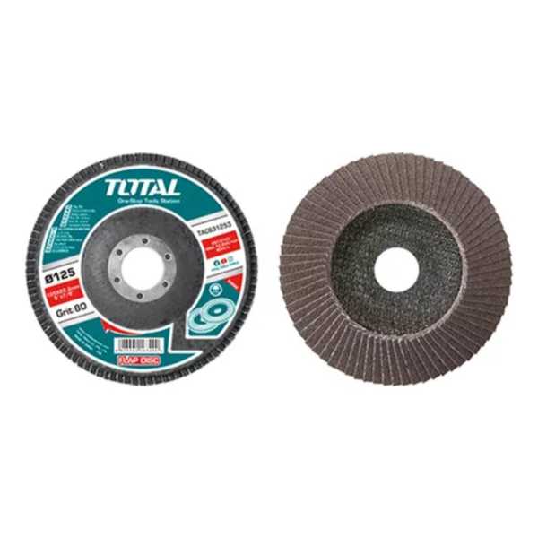 Disco Flap 4 1/2'' Grano 40 Acero Total Tac631151