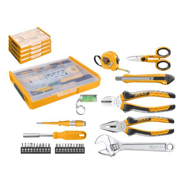 Set Organizador Con 29 Herramientas Ingco Hktv01h291