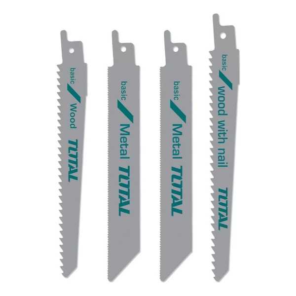 Hoja Para Sierra Sable Total, Set X 10 Accesorios - Metal