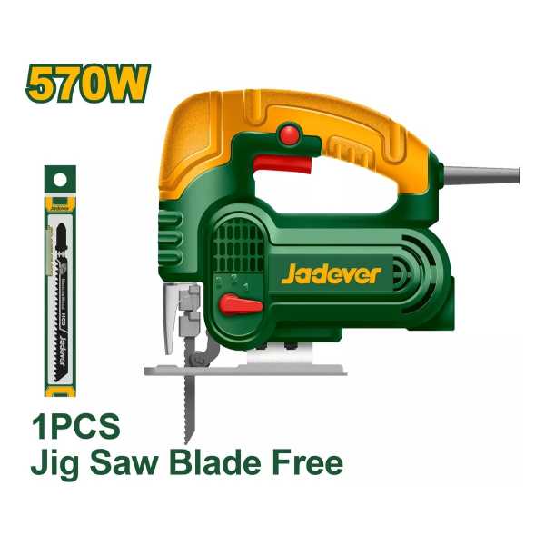 Sierra Caladora Jadever 570w Velocidad Variable Jdjs15571 - Imagen 2