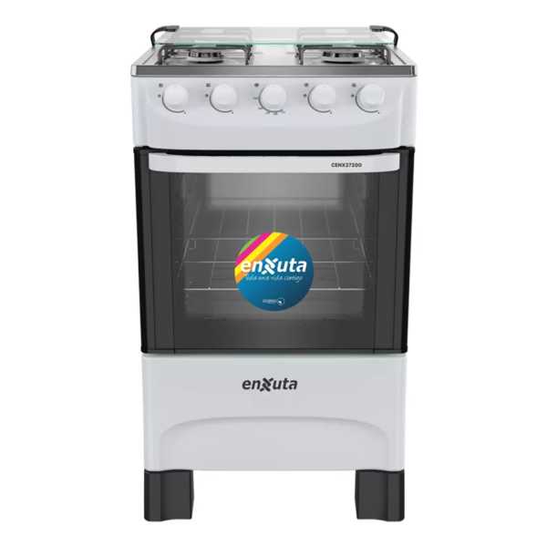 Cocina Supergas 4 Hornallas Titanio Con Termocupla - Enxuta - Imagen 3