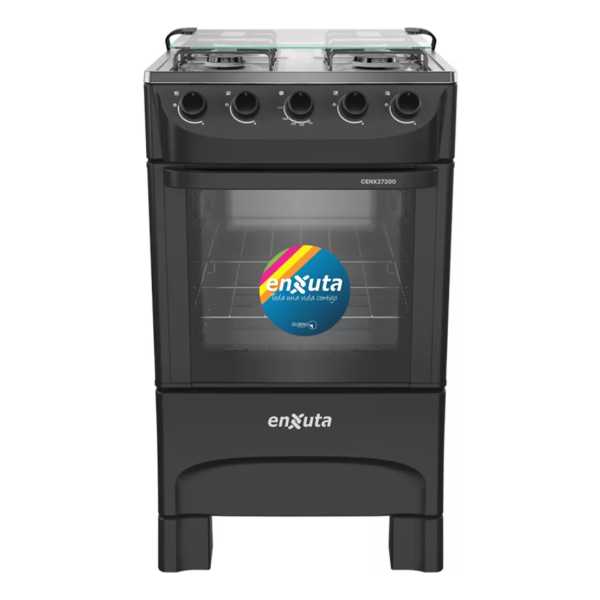 Cocina Supergas 4 Hornallas Titanio Con Termocupla - Enxuta - Imagen 2