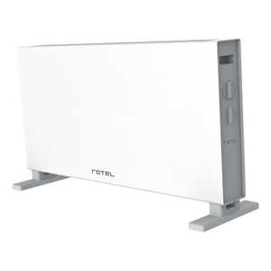Estufa Convector Electrica Con Turbo Cu2000t Rotel Color Bla
