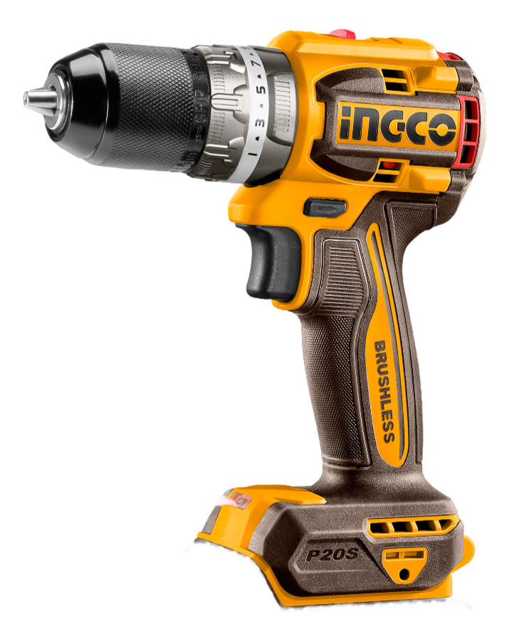 Kit Ingco Atornillador Percutor + Amoladora 20v + Accesorios - Imagen 3