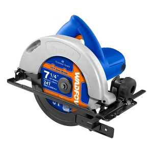 Sierra Circular 7 1/4 1200w Wadfow Color Azul Frecuencia 50/