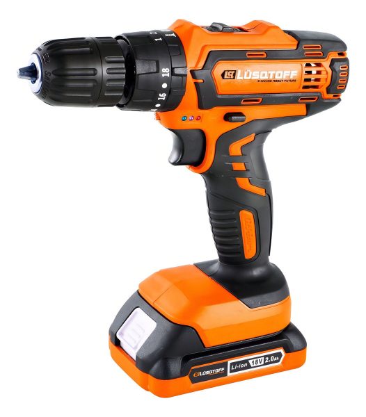 Taladro Percutor Atornillador Inalámbrico De 10mm Lüsqtoff - Imagen 2