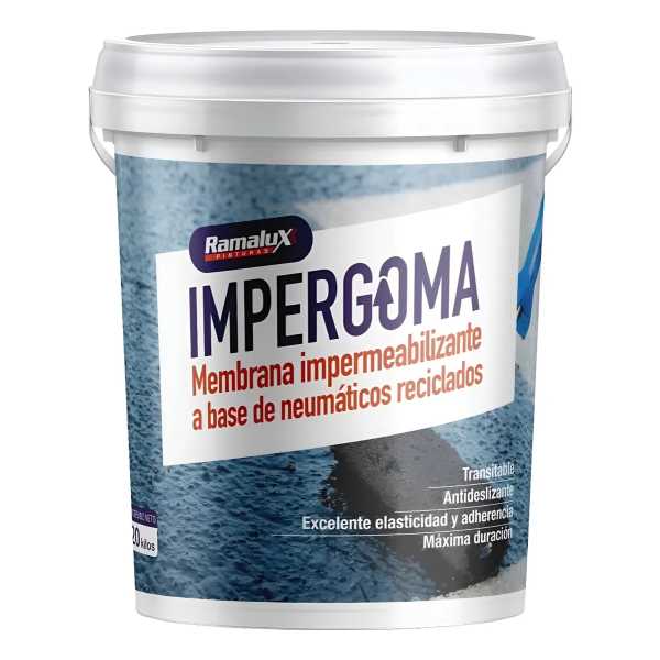 Impergoma A Base De Ruedas De Autos. Elastomerico 20k - Imagen 3