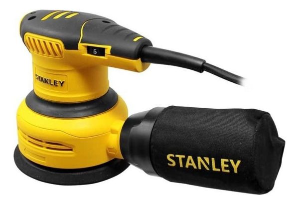 Lijadora Roto Orbital Stanley Ss30 300w Vel. Variable 125mm - Imagen 4
