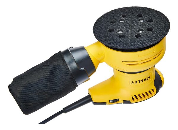Lijadora Roto Orbital Stanley Ss30 300w Vel. Variable 125mm - Imagen 3