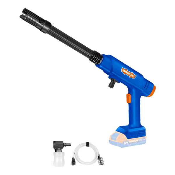 Hidrolavadora S/ Bateria 24bar P20s Wqx1528 Wadfow Color Azu