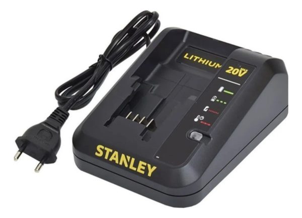 Cargador Stanley Sc201 Ion De Litio 20v Max 1 Ah - Imagen 3