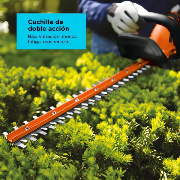 Cortasetos Cortacerco Inalámbrico 20v Lht2220-b2c Black+deck - Imagen 6