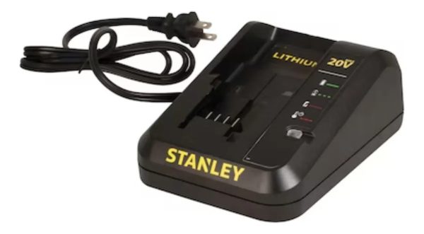 Cargador Stanley Sc201 Ion De Litio 20v Max 1 Ah - Imagen 2