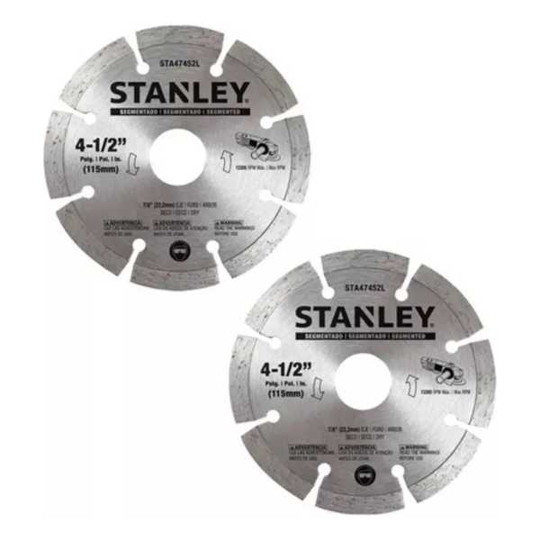 Kit Amoladora+ 10 Discos Stanley Sg7115v10b2c Corte-desbaste - Imagen 4