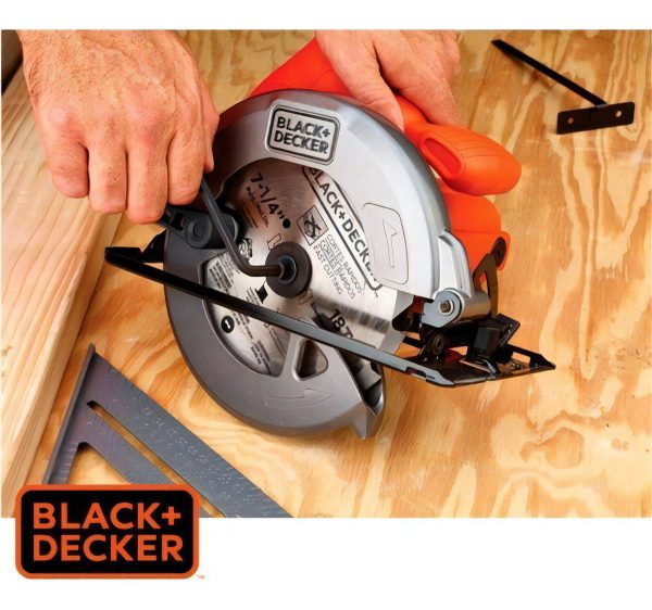 Sierra Circular 1400 W Black + Decker Cs1004 Profesional Kir - Imagen 2