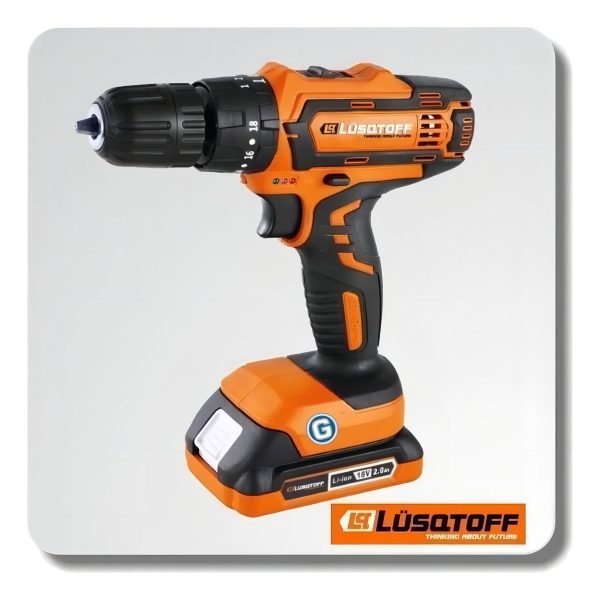 Taladro Percutor Atornillador Inalámbrico De 10mm Lüsqtoff - Imagen 7