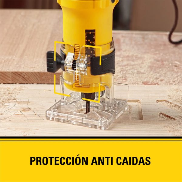 Fresadora Stanley St55 Router Rebordeadora 550w 220v - Imagen 7