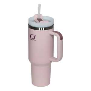 Vaso Térmico Con Tapa De Acero Inoxidable 1.2 L Lusqtoff