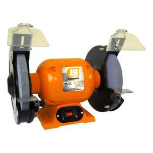 Amoladora De Banco 375 W Lusqtoff Color Naranja Frecuencia