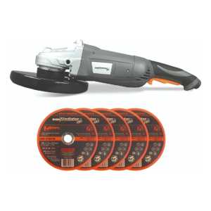 Amoladoras Gladiator Pro Aa818/220 Plus 180mm 5 Discos