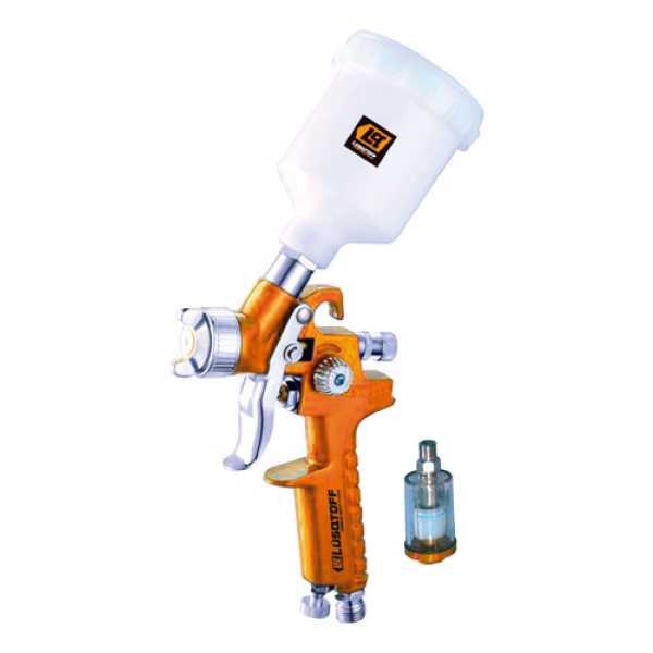 Pistola De Pintar Con Trampa De Agua 1,5mm Lusqtoff P800k Co