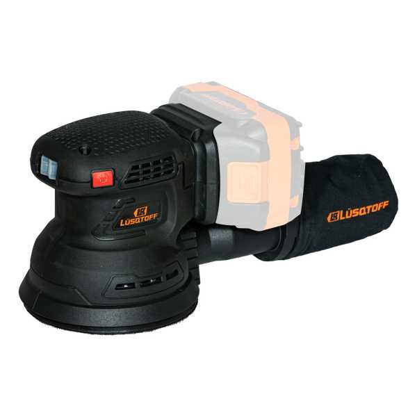 Lijadora Roto Orbital Inalambrica Lusqtoff Black Series