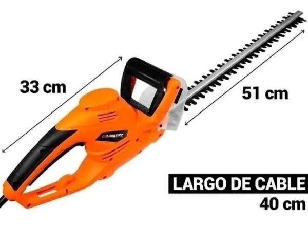 Cortacero Eléctrico 550w 51cm Cortacetos Lusqtoff - Imagen 3