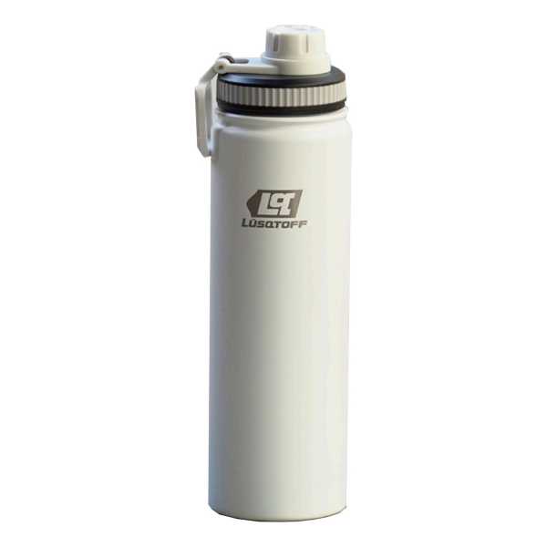 Botella Térmica Lusqtoff Acero Inoxidable 750 Blanca