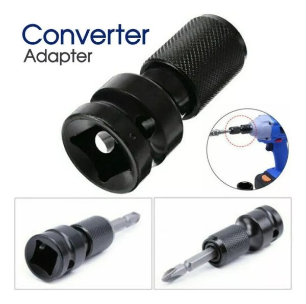 Adaptador Para Llave De Impacto 1/2'' A 1/4 Hembra Hexagonal - Imagen 3