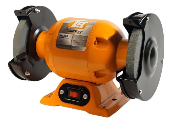 Amoladora De Banco 375 W Lusqtoff Color Naranja Frecuencia - Imagen 3
