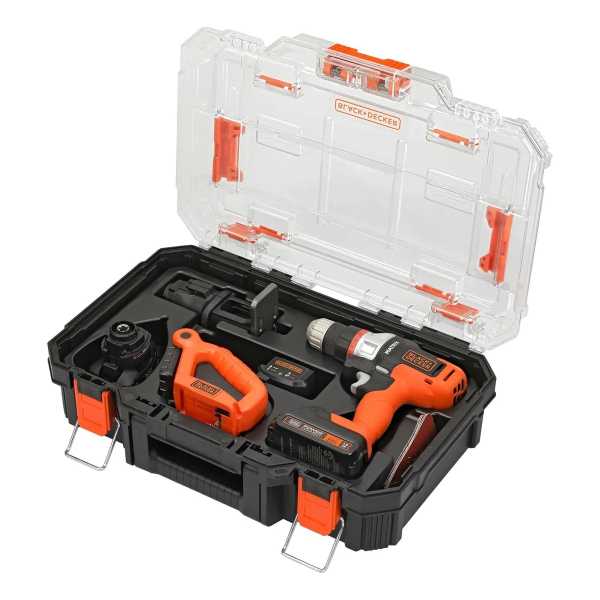 Taladro Black+decker Mtx20k4-ar Matrix Inalámbrico 4 Cabezal - Imagen 2