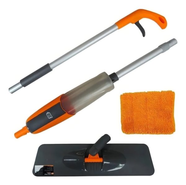 Mopa Trapeador Spray 400cc Repuestos Lusqtoff Color Naranja - Imagen 3
