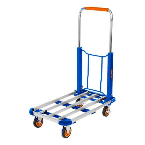 Carro De Carga Plegable Tipo Plataforma150kg Wadfow Azul