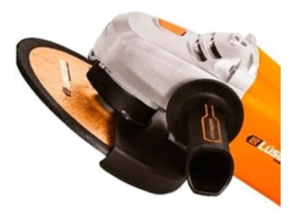 Amoladora Angular Lüsqtoff Aml2200-8 De 50 Hz Color Naranja - Imagen 3